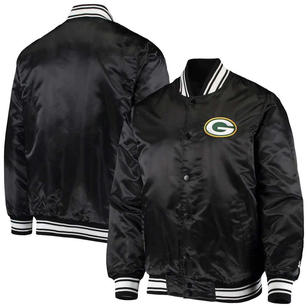 Men's Starter Green Bay Packers Extreme Full-Zip Hoodie Jacket Size: Medium