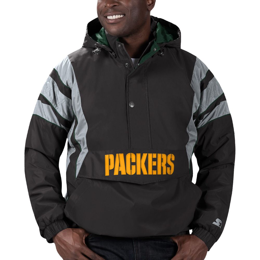 Starter Mens Green Bay Packers Sweatshirt, Green, Large