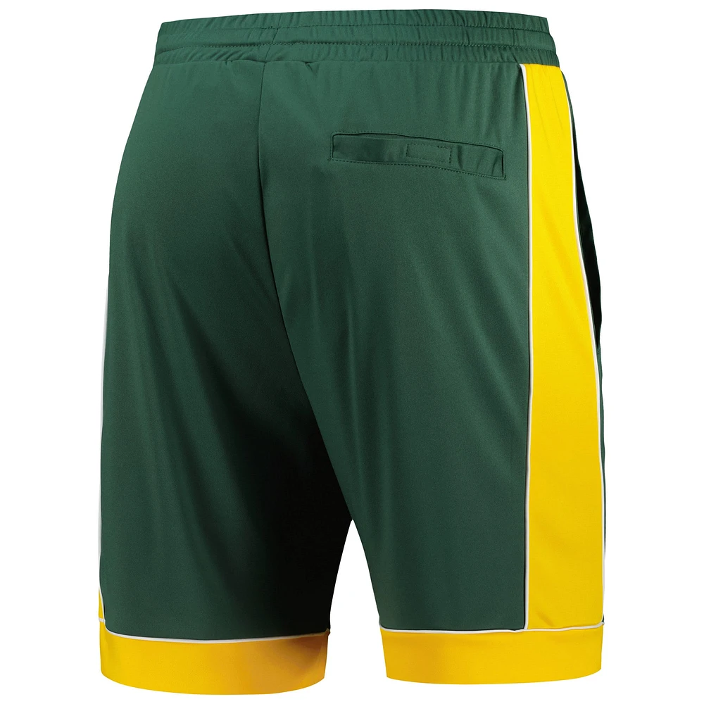 Short de mode préféré des fans Green Bay Packers Starter vert/or pour hommes