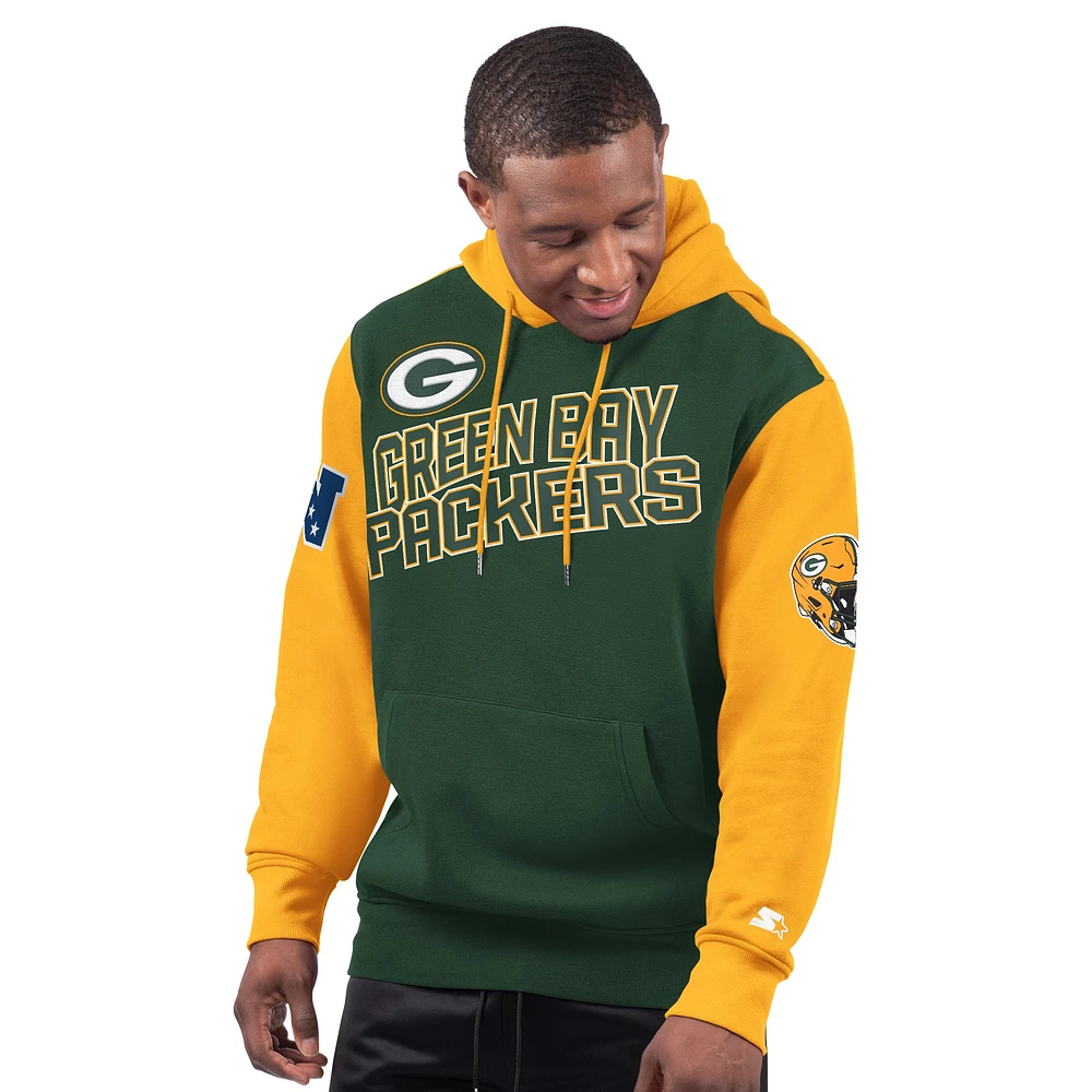 Men's Starter Green Bay Packers Extreme Pullover Hoodie