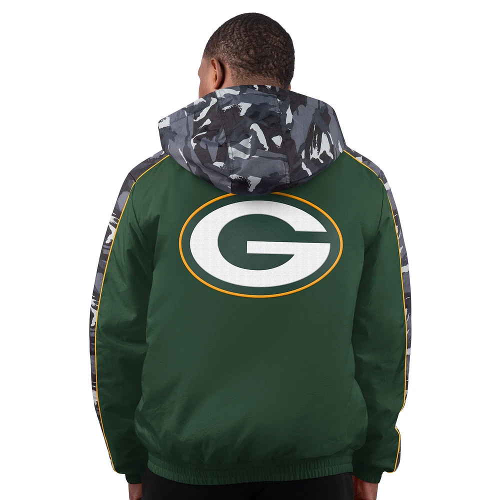 Men's Starter  Green Bay Packers Thursday Night Gridiron Full-Zip Jacket