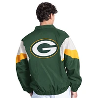 Men's Starter Green Bay Packers Yard Line Full-Zip Jacket