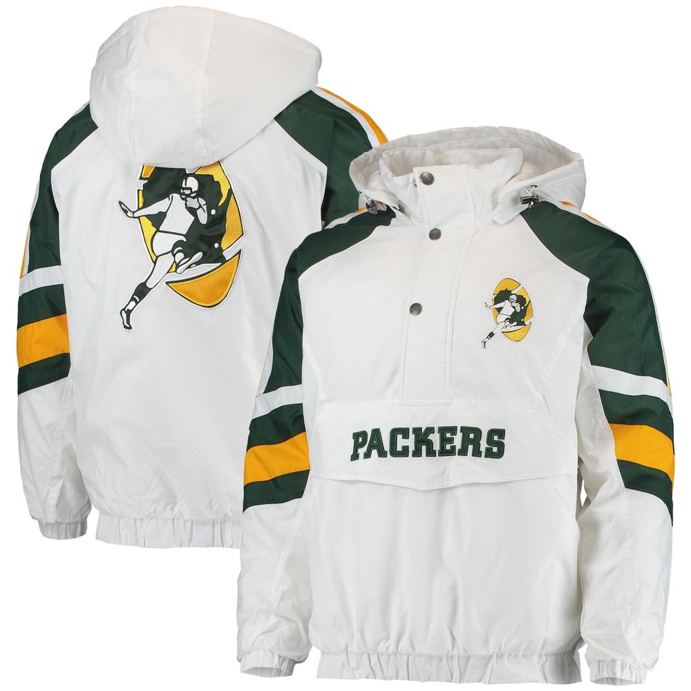 Starter Mens Green Bay Packers Sweatshirt, Green, Large