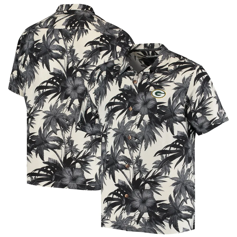 Lids Green Bay Packers Tommy Bahama Baja Mar Woven Button-Up Shirt