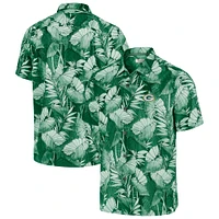 Chemise boutonnée Tommy Bahama Green Bay Packers Big & Tall Coast Nuevo Fronds IslandZone pour homme