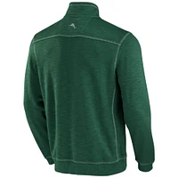 Men's Tommy Bahama Green Bay Packers Big & Tall Tobago Half-Zip Sweatshirt