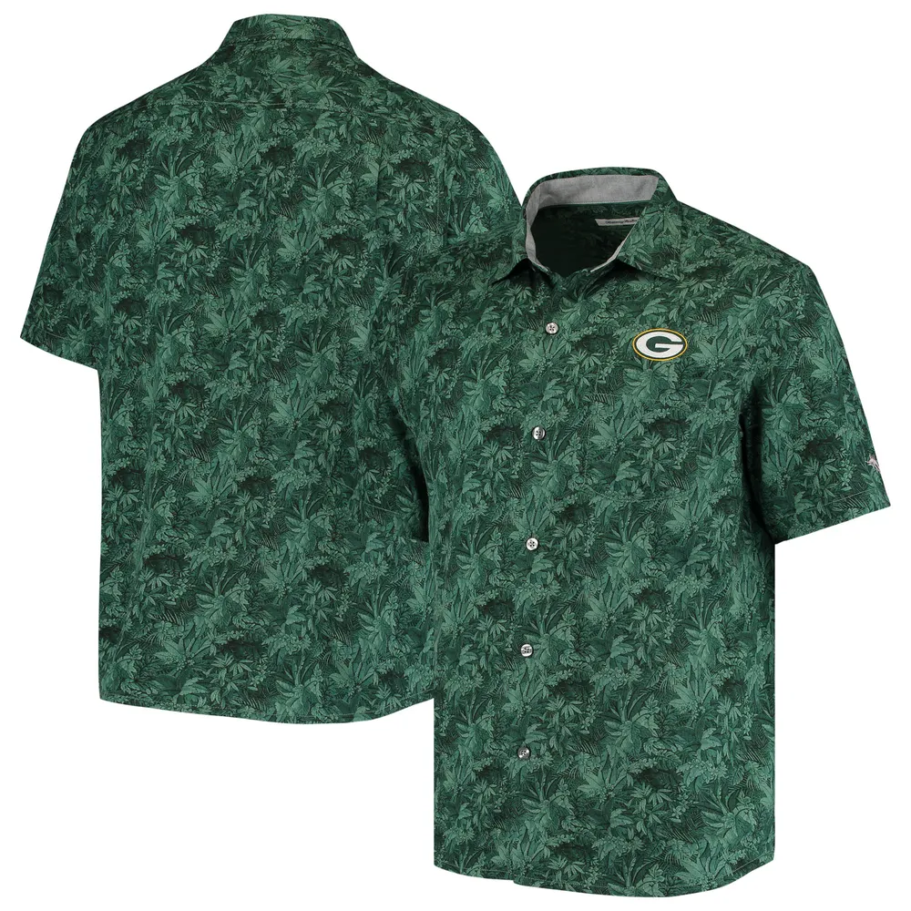 green bay packers button down shirt