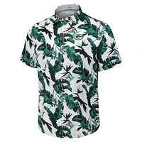 Chemise boutonnée pour homme Tommy Bahama Green Bay Packers Sunnyvale Blooms Camp