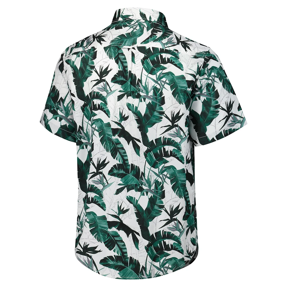 Chemise boutonnée pour homme Tommy Bahama Green Bay Packers Sunnyvale Blooms Camp