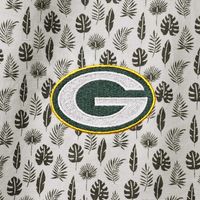 Tommy Bahama Men's Tommy Bahama White Green Bay Packers Baja Mar Woven  Button-Up Shirt