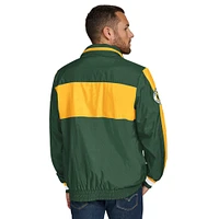 Men's Tommy Hilfiger Green Bay Packers Gael Lightweight Half-Zip Pullover Hoodie Jacket