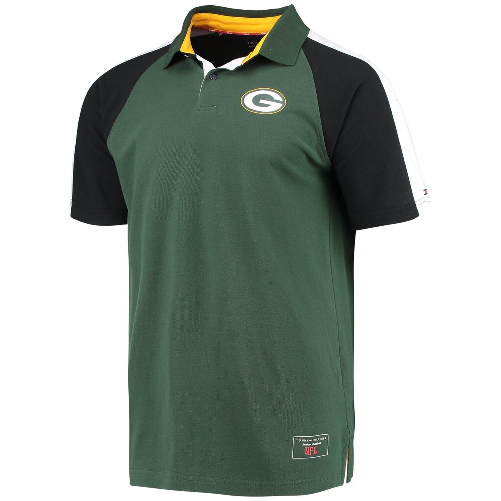 Men's Tommy Hilfiger Green Bay Packers Holden Raglan - Polo