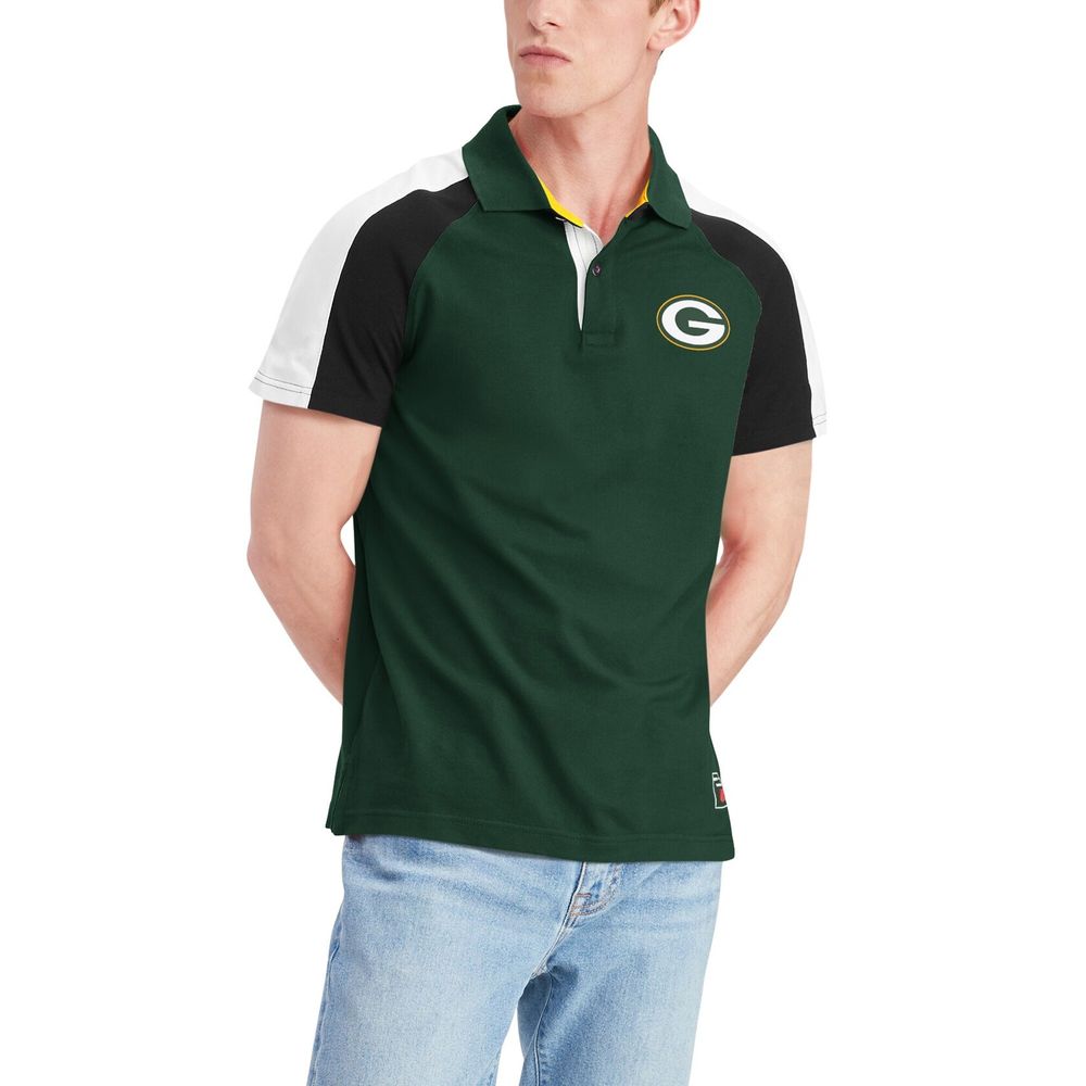 Men's Tommy Hilfiger Green Bay Packers Holden Raglan - Polo