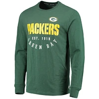 T-shirt à manches longues Tommy Hilfiger Green Bay Packers Peter vert pour homme