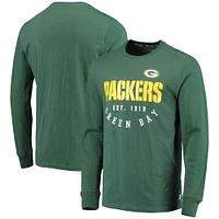 T-shirt à manches longues Tommy Hilfiger Green Bay Packers Peter vert pour homme