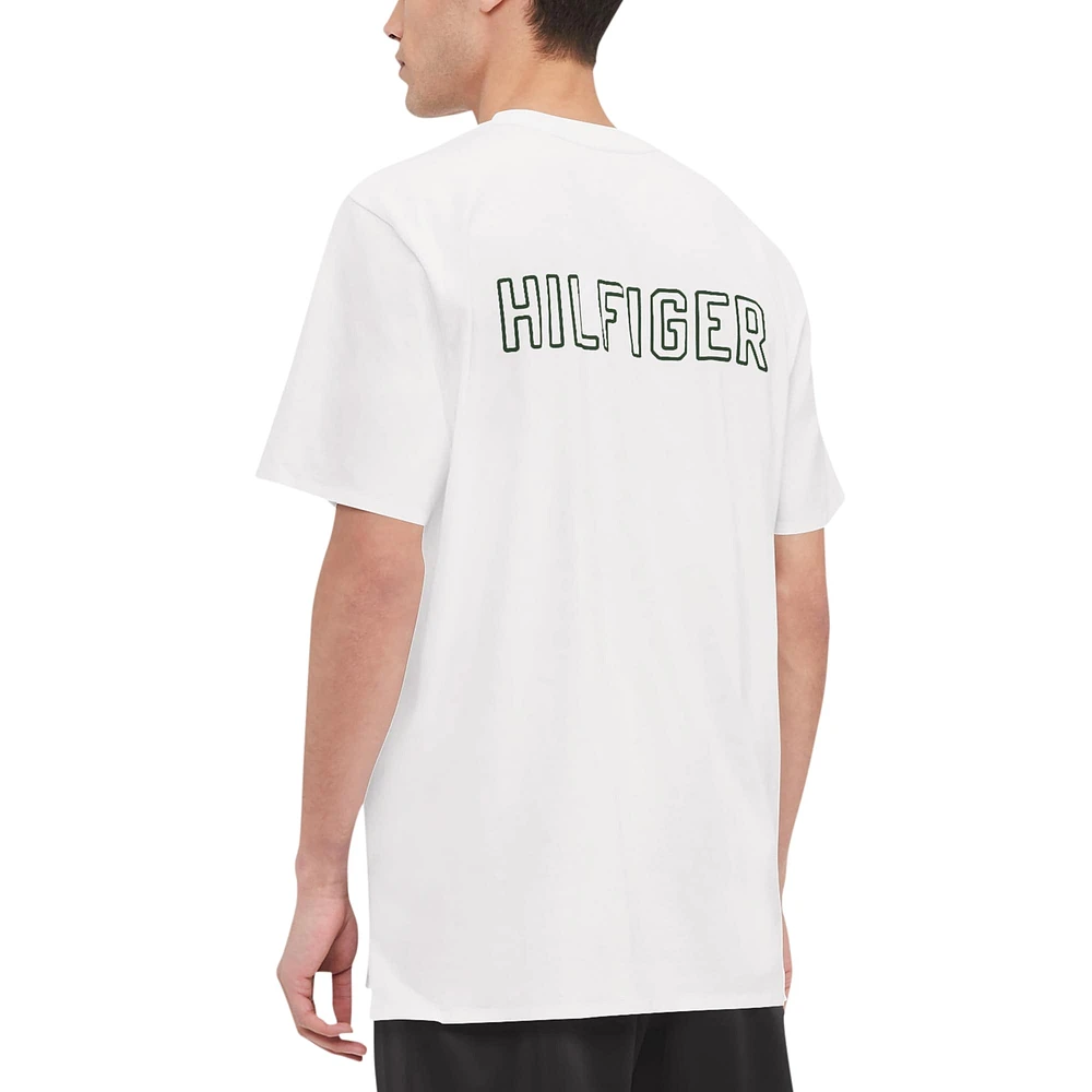 Men's Tommy Hilfiger White Green Bay Packers Miles T-Shirt