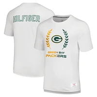 Men's Tommy Hilfiger White Green Bay Packers Miles T-Shirt