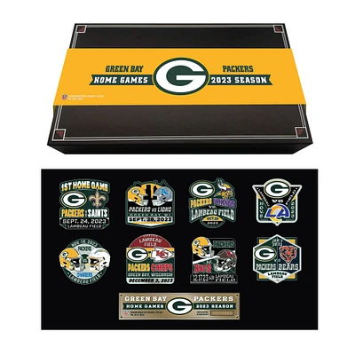 MOJO Green Bay Packers 2023 Game Day Pin Collector Set