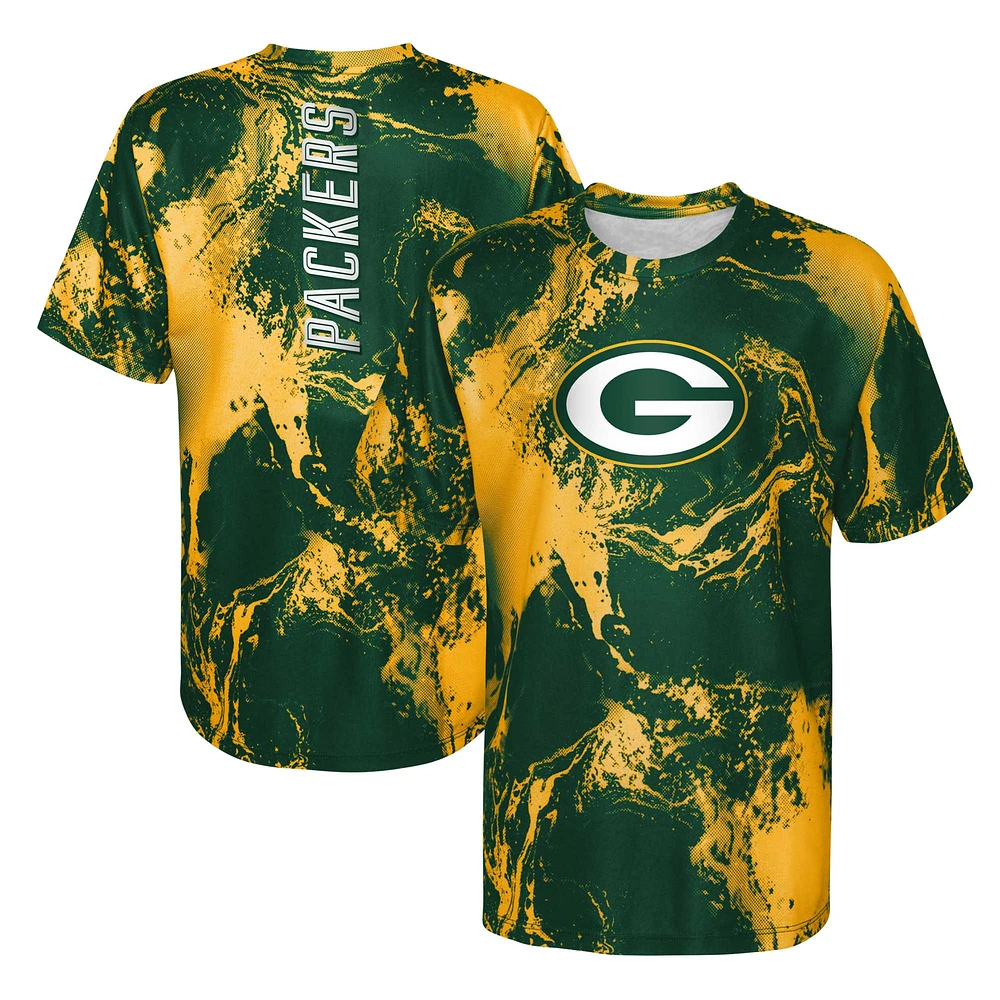 T-shirt préscolaire Green Bay Packers The Mix vert