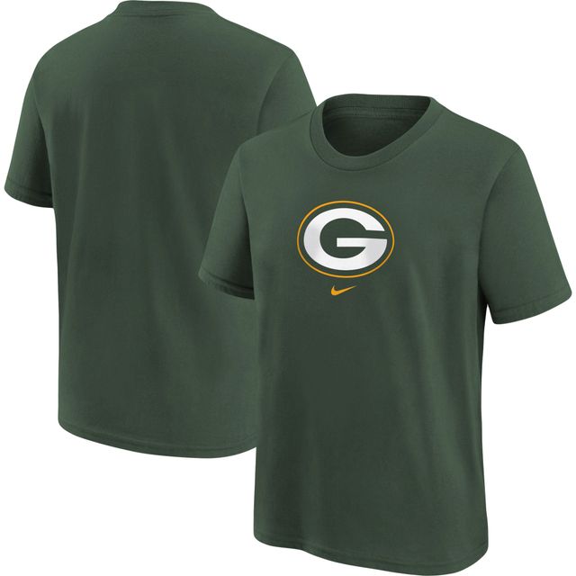 Préscolaire Nike Vert Green Bay Packers Logo Football - T-shirt