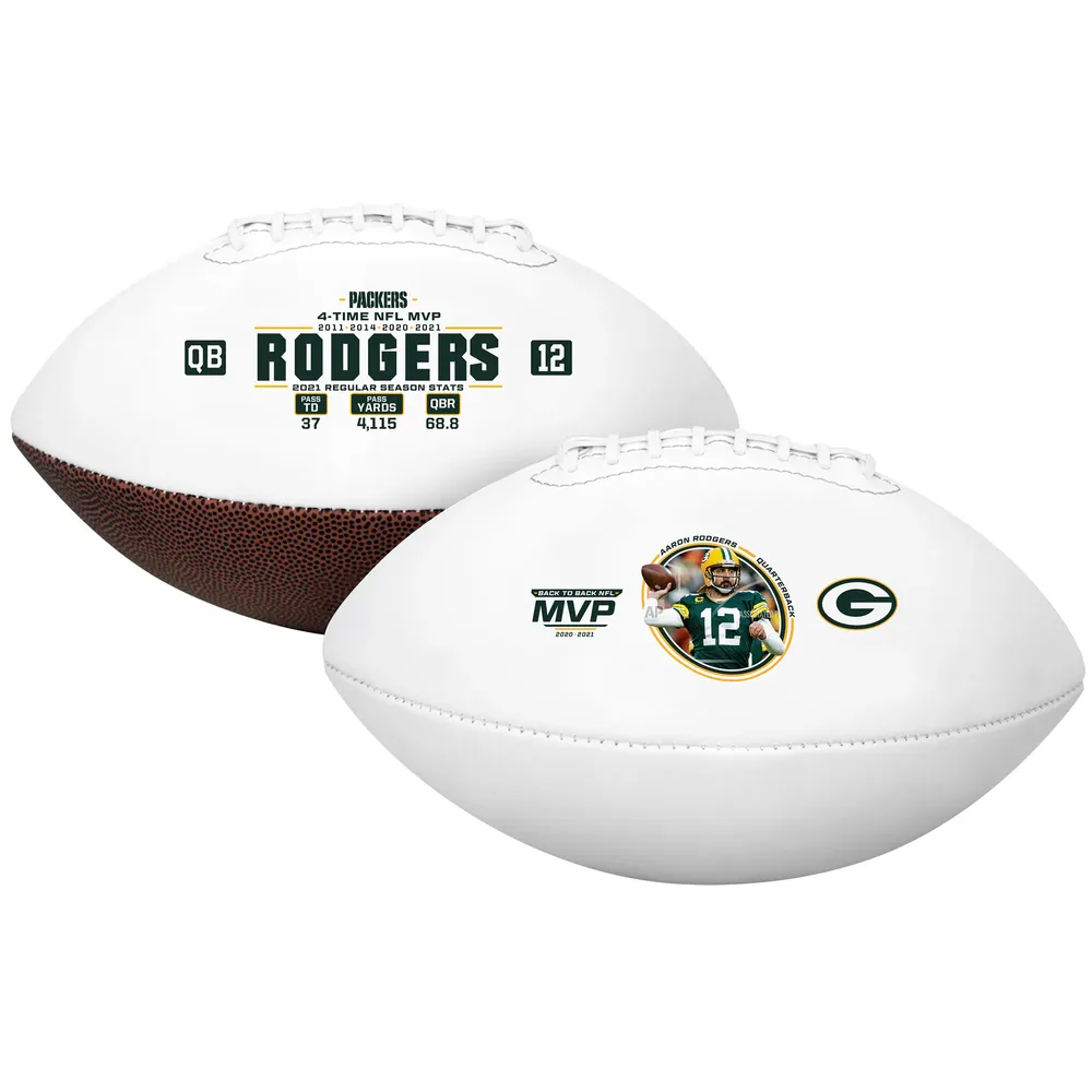 Lids Aaron Rodgers Green Bay Packers Fanatics Authentic 2021 NFL