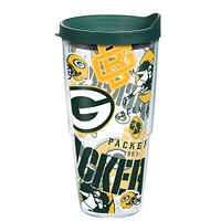 Emballeurs Tervis Green Bay 24 oz. Gobelet All Over Classic