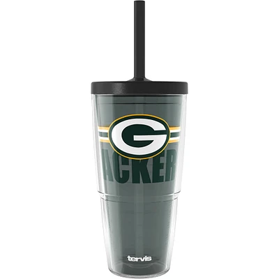 Tervis Green Bay Packers 24oz. Go the Distance Classic Tumbler with Straw Lid