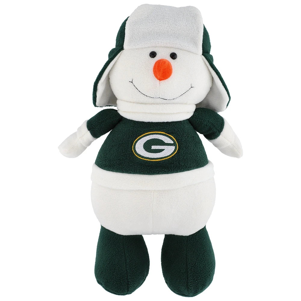 The Memory Company Green Bay Packers 14.5" Chilly Snowman