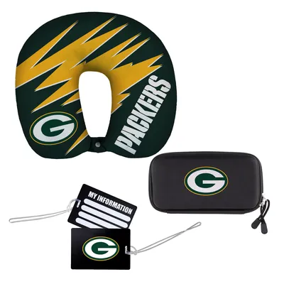 Green Bay Packers The Northwest Company Four-Piece Travel Set