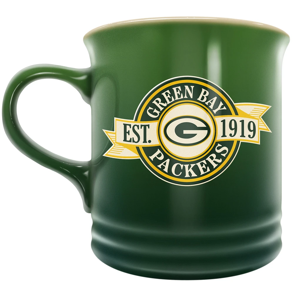 The Sports Vault Green Bay Packers 14 oz. Stoneware Mug