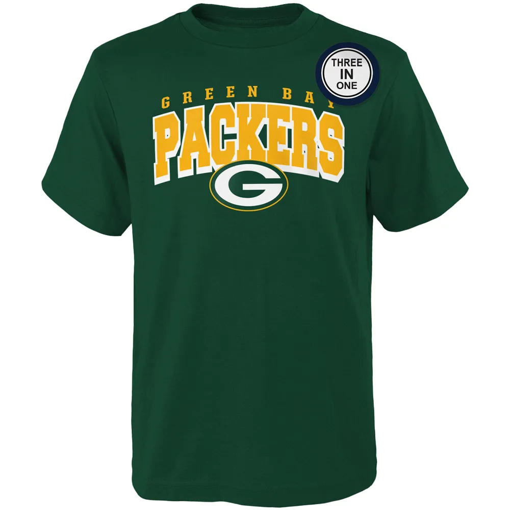 Lids Green Bay Packers Fanatics Branded Player Pack T-Shirt Combo