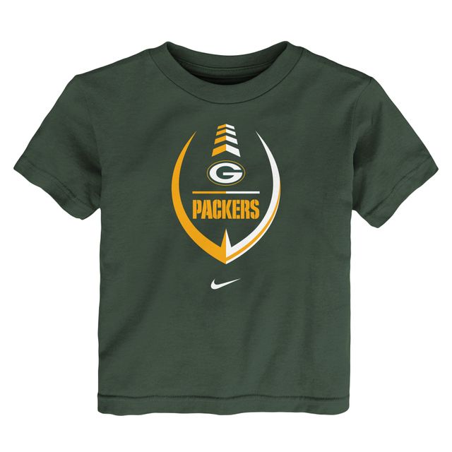 Nike Green Bay Packers Icon Wordmark pour tout-petit - T-shirt