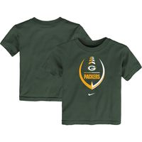 Toddler Nike Green Bay Packers Icon Wordmark - T-Shirt