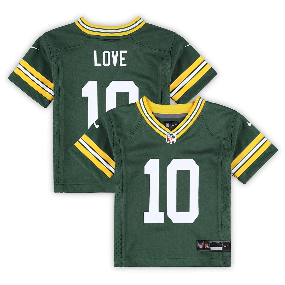 Toddler Nike Jordan Love Green Bay Packers Game Jersey