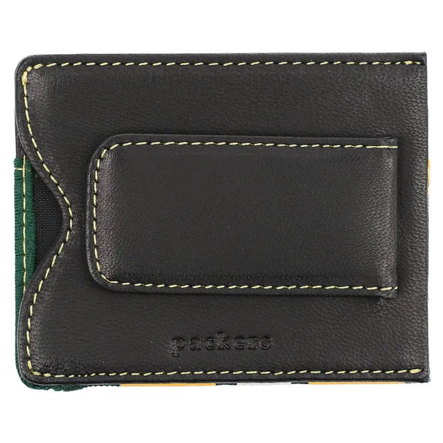 Tokens & Icons Baltimore Ravens Game-Used Uniform Leather Wallet