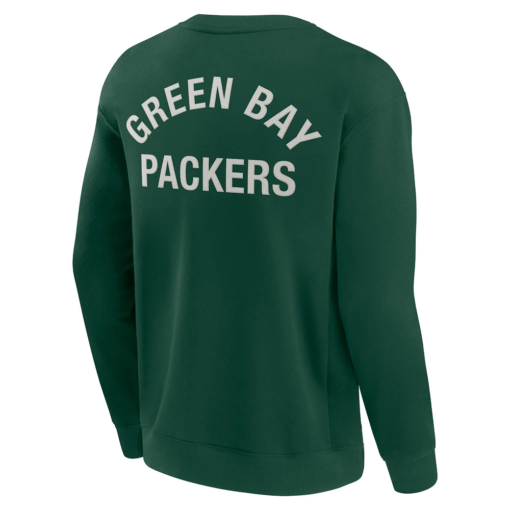 Sweat-shirt unisexe Fanatics Green Bay Packers Elements ultra doux