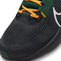 Unisex Nike Anthracite Green Bay Packers Zoom Pegasus 40 Running Shoe