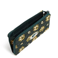 Vera Bradley Green Bay Packers RFID Front-Zip Wristlet