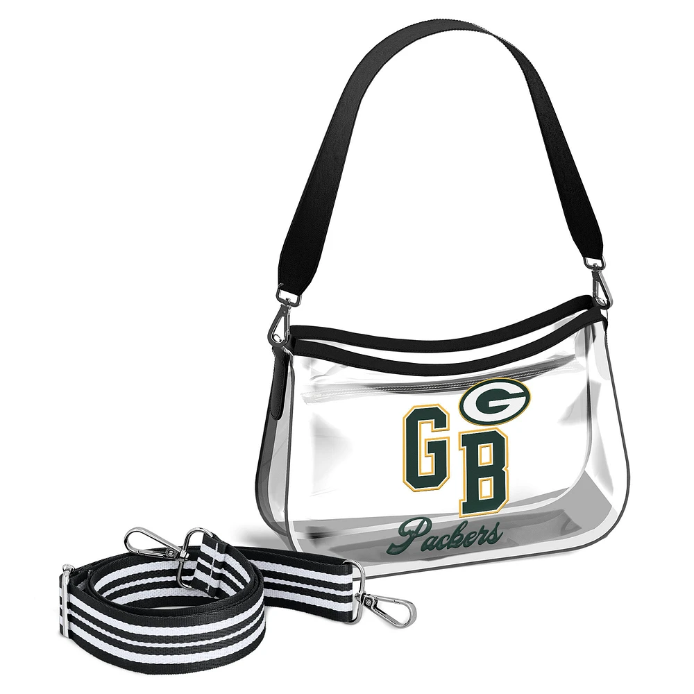 Mini sac à main transparent Stadium des Packers de Green Bay WEAR by Erin Andrews