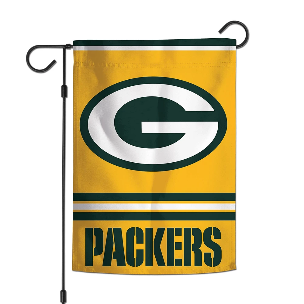 WinCraft Green Bay Packers Drapeau de jardin double face 30,5 x 45,7 cm