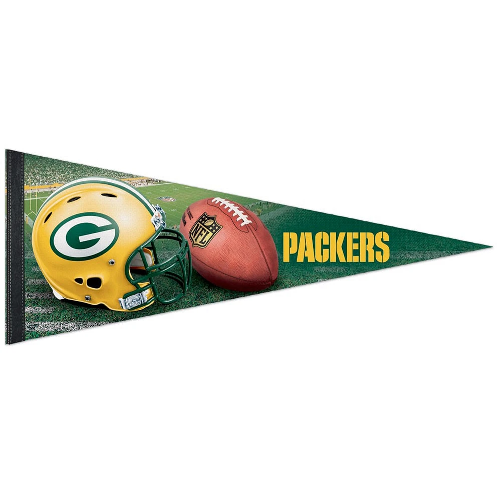 Fanion de qualité supérieure WinCraft Green Bay Packers 12" x 30"