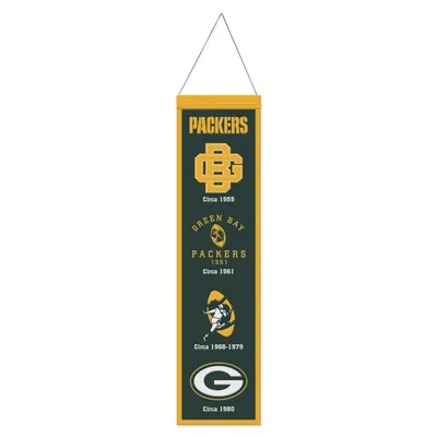Green Bay Packers WinCraft 8" x 32" Evolution Banner