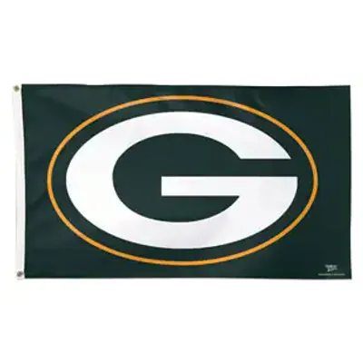 WinCraft Green Bay Packers Deluxe 3' x 5' Logo Flag