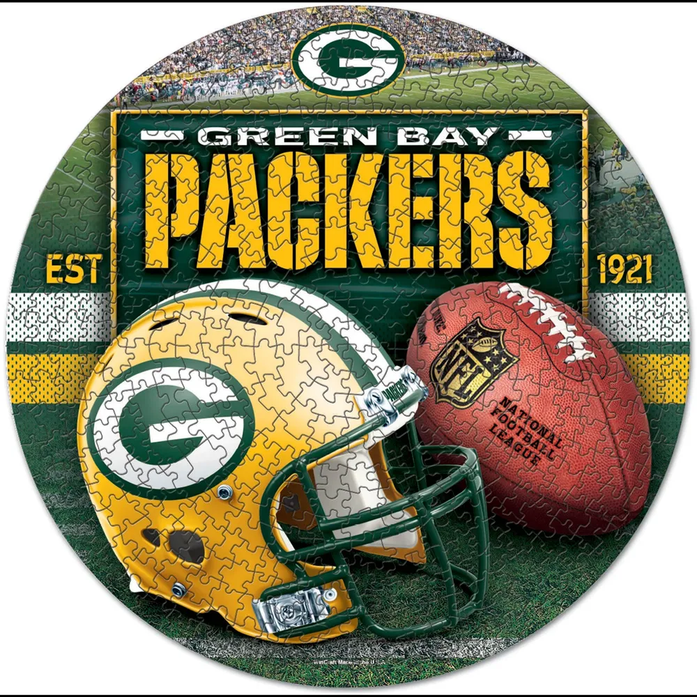 WinCraft Green Bay Packers Round 500-Piece Puzzle