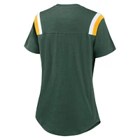 Women's Nike  Green Bay Packers Historic Slub Fashion T-Shirt
