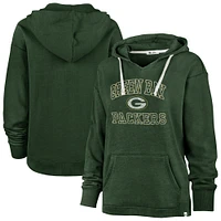 Women's '47 Green Bay Packers Clarity Kennedy Pullover Hoodie