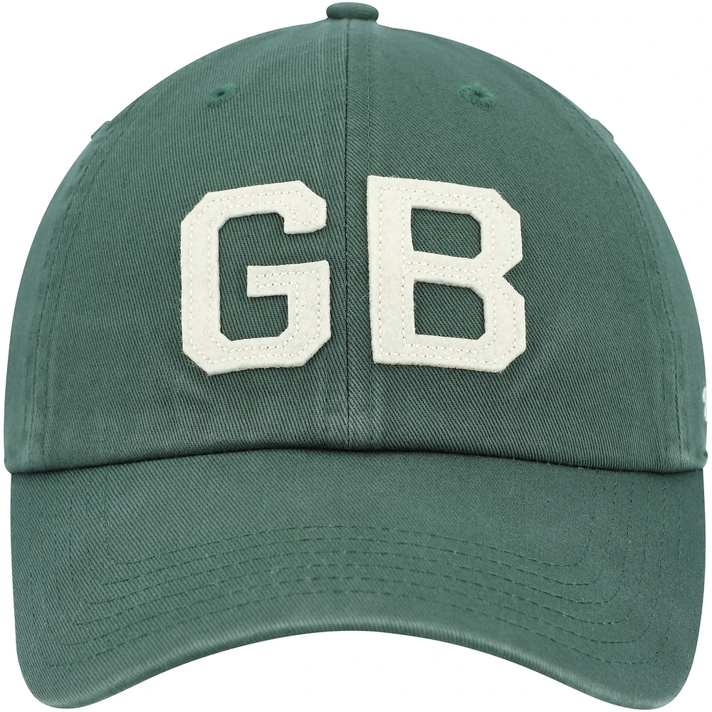 Women's '47 Green Green Bay Packers Finley Clean Up Adjustable Hat