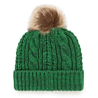 Bonnet tricoté à revers Meeko Green Bay Packers '47 pour femme avec pompon