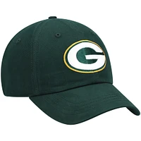 Casquette réglable pour femme '47 Green Green Bay Packers Miata Clean Up Primary