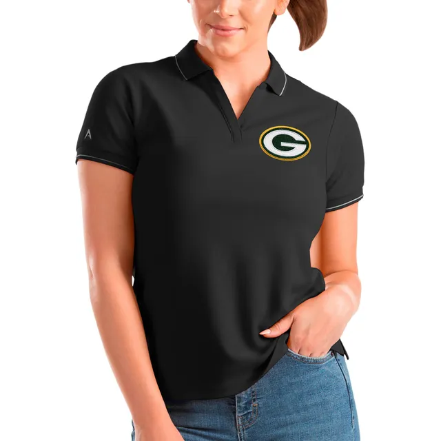 Lids Green Bay Packers Antigua Women's Legacy Pique Polo